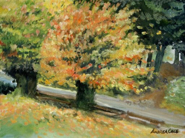 Autumn wind 8"X10" "sold"